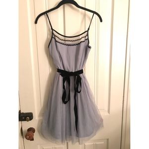 Blue Tulle Dress